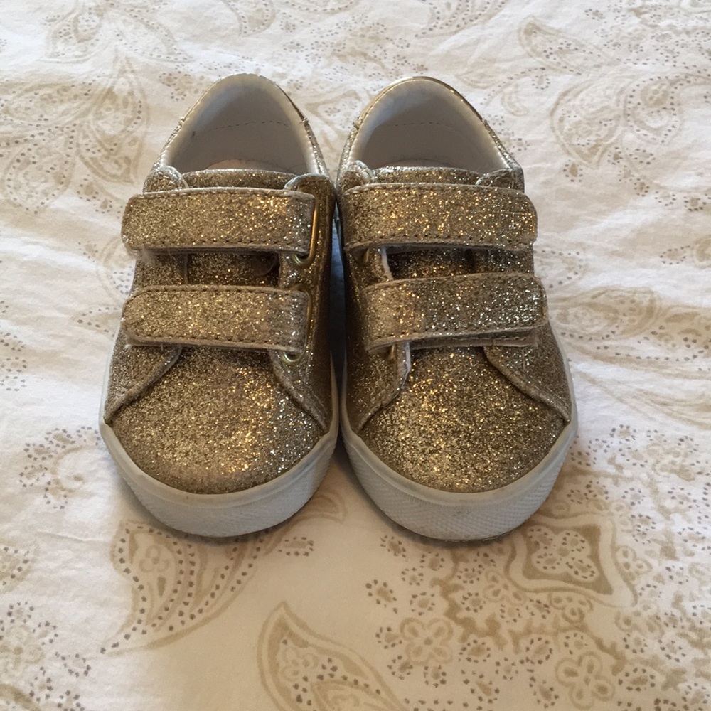 Janie & Jack glitter sneakers PRICE DROP!